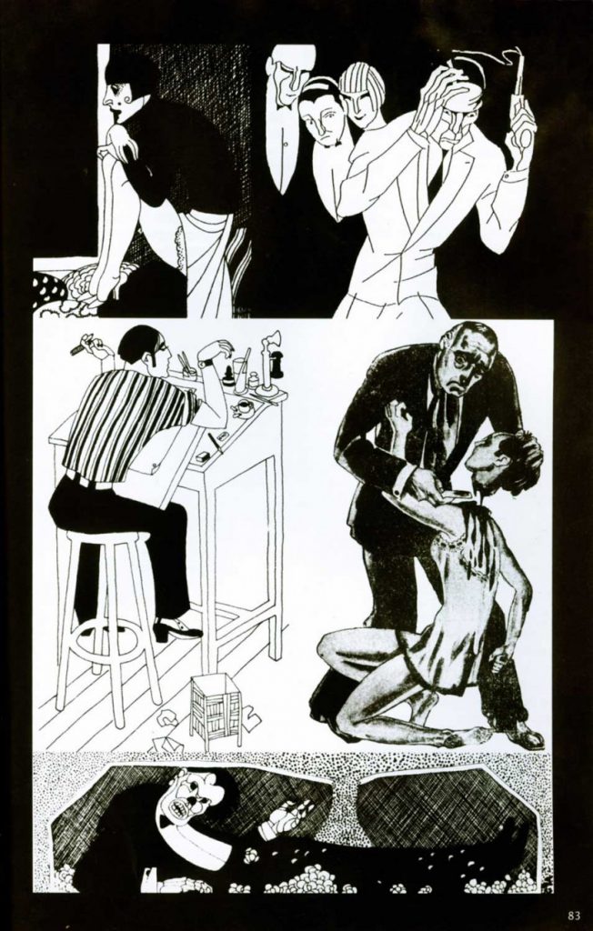 Gravura desenhada por Roberto Rodrigues