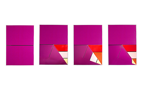 Homenagem a Fontana II, de Nelson Leirner , 2009.