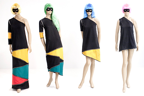 Obra vestido e manequim, Nelson Leirner