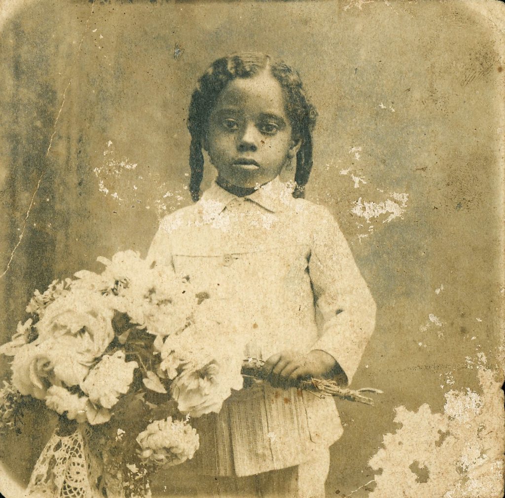 Abdias Nascimento aos 4 anos