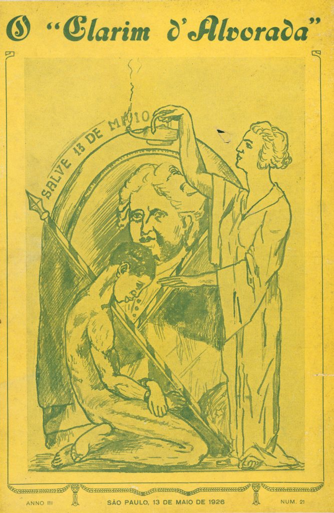 Exemplar do periódico O Clarim d’Alvorada. Ano III, São Paulo 13 de maio de 1926