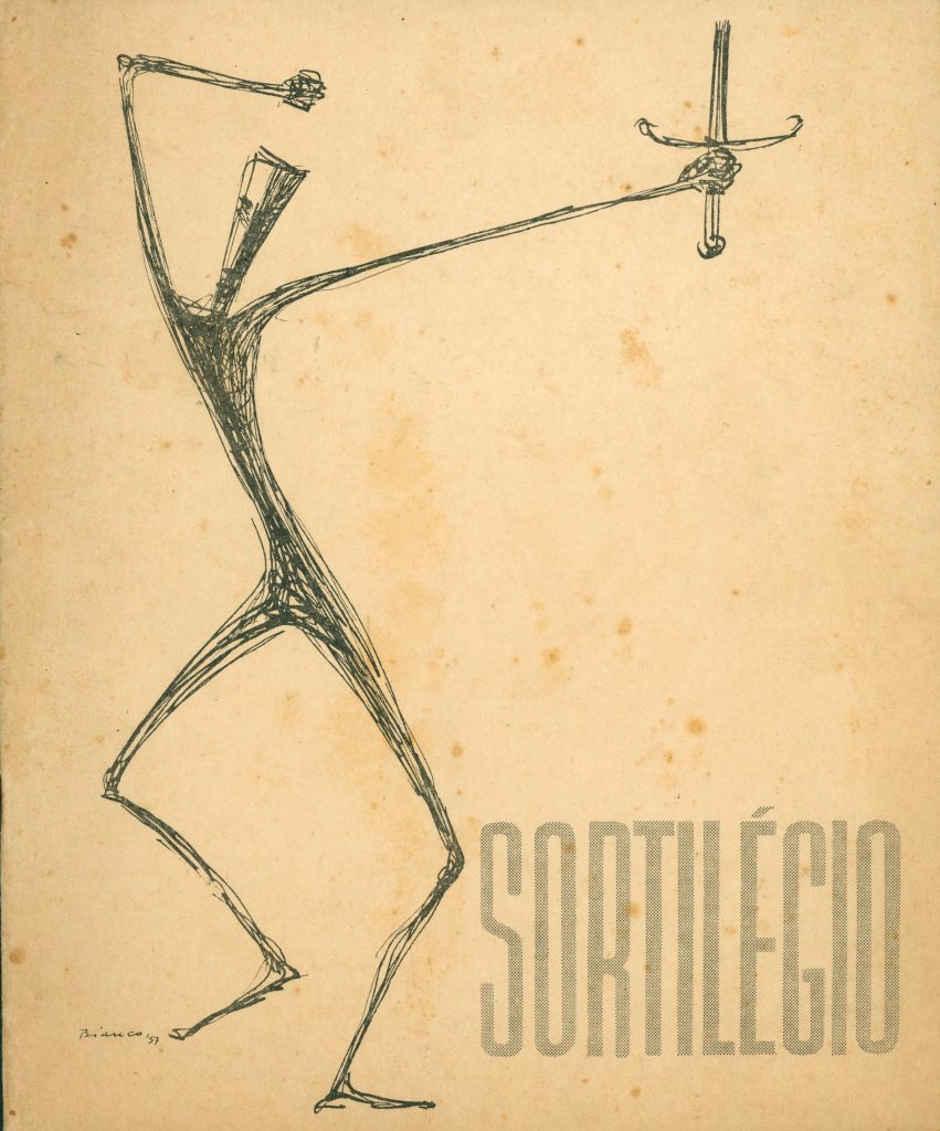 Programa original do espetáculo Sortilégio: Mistério Negro, apresentado no Teatro Municipal do Rio de Janeiro nos dias 21, 23, 24 e 25 de agosto de 1957