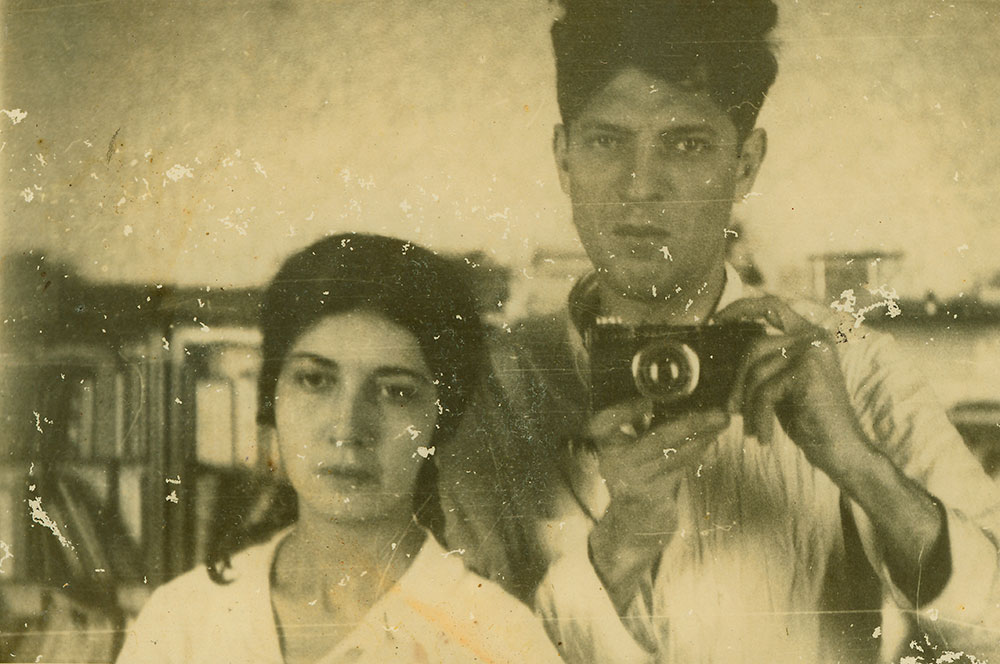 Fotografia de Nise da Silveira e Mário Magalhães da Silveira, seu marido.